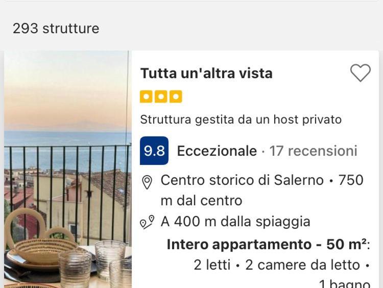 サレルノTutta Un'Altra Vistaアパートメント エクステリア 写真